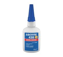 Loctite 438, 50 g bottle   instant adhesive, IDH-no. 872323