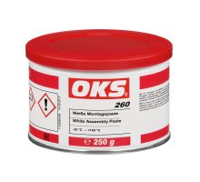 OKS 260, 250 g can   mounting paste, white