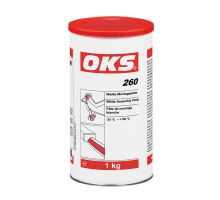 OKS 260, 1 kg can   mounting paste, white