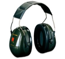H520A, PELTOR Optime II   capsule ear protection, green