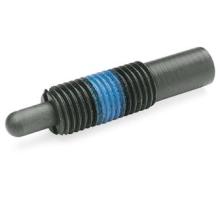 GN 611-M12-10-L   pressure piece, spring-loaded
