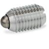 GN 615.1-M10-BSN   pressure piece, spring-loaded