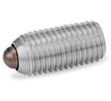 GN 615.4-M10-BN   pressure piece, spring-loaded