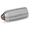 GN 615.4-M10-BN   pressure piece, spring-loaded