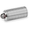 GN 616-M12-SN   pressure piece, Nirosta