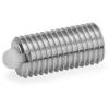 GN 616-M6-KN   pressure piece, spring-loaded