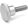 GN 464-M4-25-NI   knurled screw, Nirosta