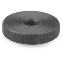 DIN 467-M8   knurled nut, flat, DIN 467