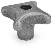 DIN 6335-GG-80-M16-D   star knob, DIN 6335