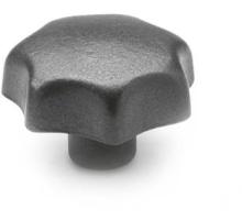 DIN 6336-GG-50-M8-E   star handle, DIN 6336