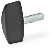GN 531-32-M8-40   wing screw, plastic