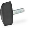 GN 531-32-M6-16   wing screw, with stainless steel thread