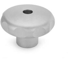 GN 5335-60-M10-D   star handle, stainless steel