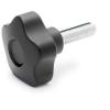 GN 5337.2-32-M6-20   star knob screw