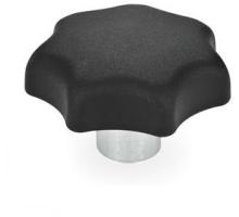 GN 6336.2-63-M12-E   star handle, thermoplastic