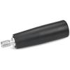 GN 598-KT-23-M8   cylindrical grip, rotatable