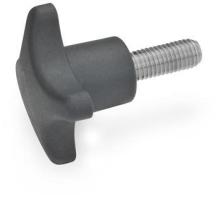 GN 6335.5-ST-50-M10-55   star knob screw, thermoplastic