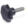 GN 6336.10-32-M6-16-MS   star knob screw