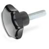 GN 6336.4-SK-40-M8-40   star knob screw, plastic