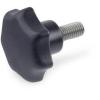 GN 6336.5-ST-25-M5-10   star knob screw