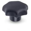 GN 6336-KT-63-M12-K-NI   star handle, stainless steel bushing