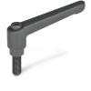 GN 300-108-M12-25-SW   clamping lever, adjustable