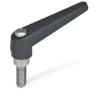 GN 101.1-14-M6-40-SW   clamping lever, adjustable