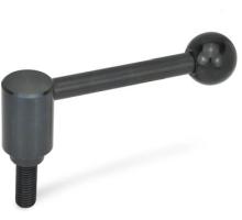 GN 212.3-28-M12-D   clamping lever, adjustable
