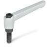 GN 300-92-M12-25-SR   clamping lever, adjustable