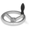 DIN 950-AL-200-K18-D   hand wheel, DIN 950