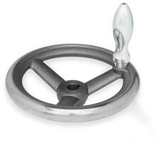 GN 950-GG-80-K10-D   hand wheel, cast iron