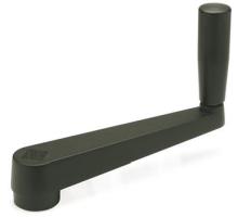 GN 471-100-V12   hand crank, aluminium