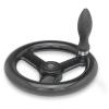 GN 555-125-B14-D   spoke handwheel