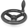 GN 555-250-K22-D   spoke handwheel