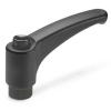 GN 603.1-44-M5-DSG   clamping lever, adjustable