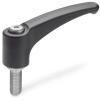 GN 604.1-44-M6-20-SG   clamping lever, adjustable