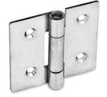 GN 136-NI-60-60-C   sheet metal hinge, stainless steel