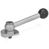 GN 918.6-50-KV-R   clamping bar, stainless steel