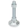 GN 343.2-50-M12-100-OS   swivel foot