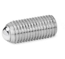 GN 605-M12-40-AN   ball tensioning screw, stainless steel
