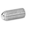 GN 605-M12-40-AN   ball tensioning screw, stainless steel