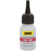 48513, 20 g Flasche  UHU CA 103, Sekundenkleber