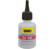 47495, 50 g Flasche  UHU CA 105, Sekundenkleber