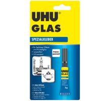 46685, 3 g Tube, Infokarte  UHU Glas, Spezialkleber