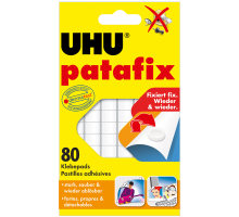 48810, 80 St.  UHU Patafix, Klebepads, weiß