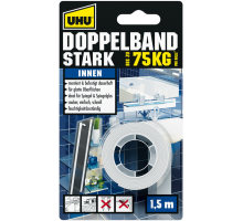 46855, 1,5 m Rolle  UHU Stark, Doppelklebeband