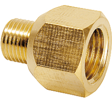104840, Messing  Reduzierstück, M10 x 1a x G1/4i