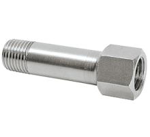 104887  Verlängerung, 45 mm G1/4a x G1/4i, Edelstahl