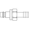 26SRTF09MXX  Stecknippel, mit Rückflussdämpfer, NW 7,2, 9 mm