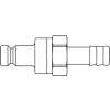 52SBTF09SPN  Verschlussnippel, NW 6, Schlauch 9 mm